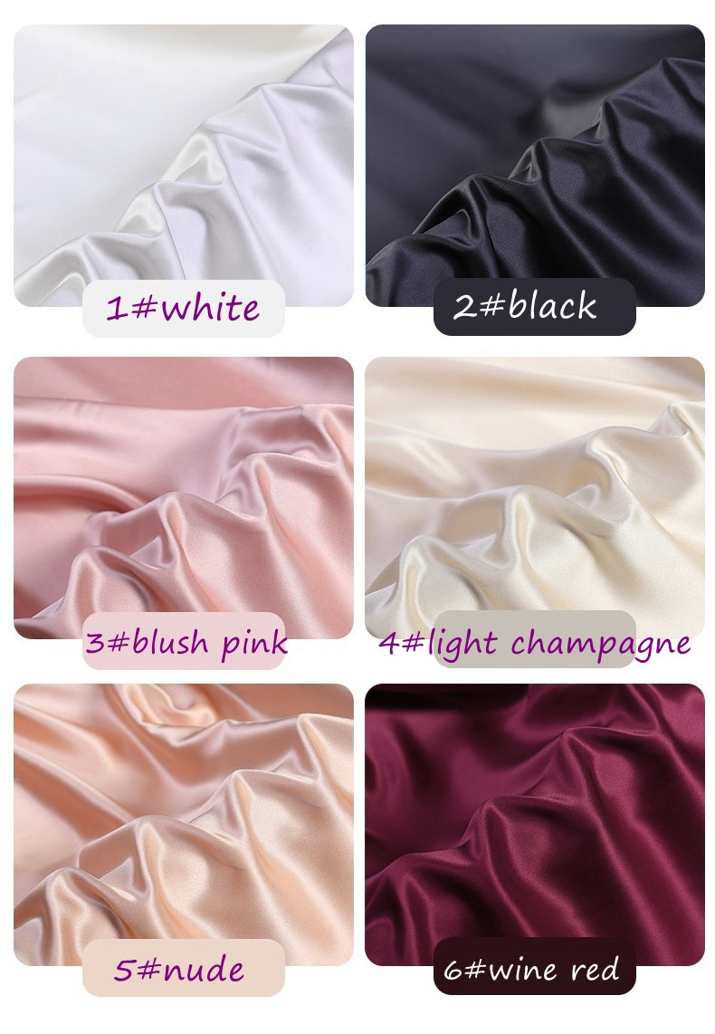 19Momme 100% Silk Charmeuse, Width 140cm/55"