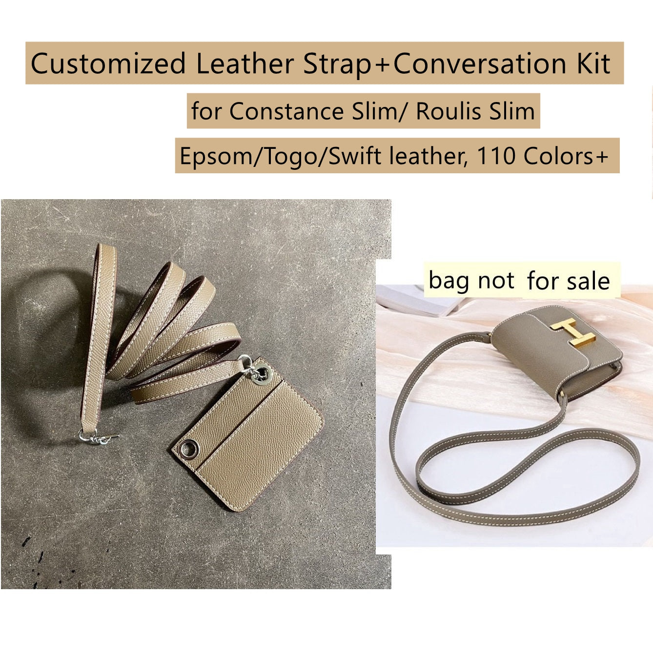 Crossbody Strap+Conversion Kit for Constance Slim