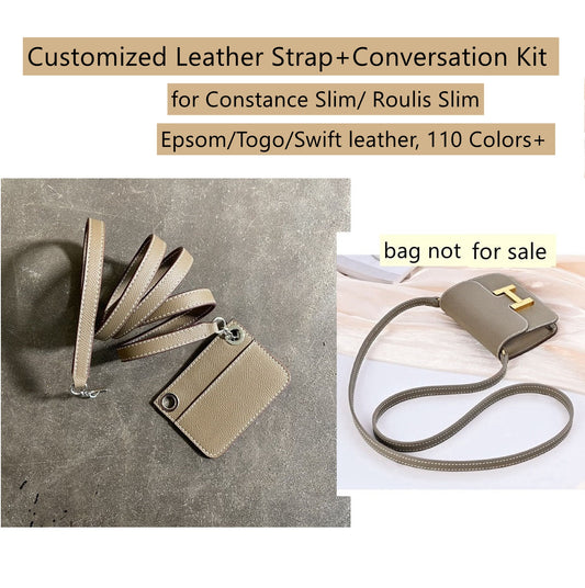 Bracelet en cuir Epsom + kit de conversion pour Constance Slim/Roulis Slim