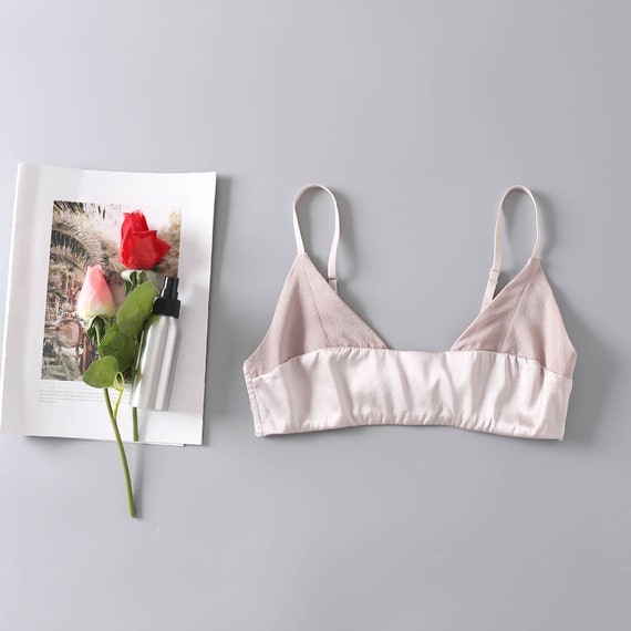 Soutien-gorge en mousseline de soie d'été, sans coussinet