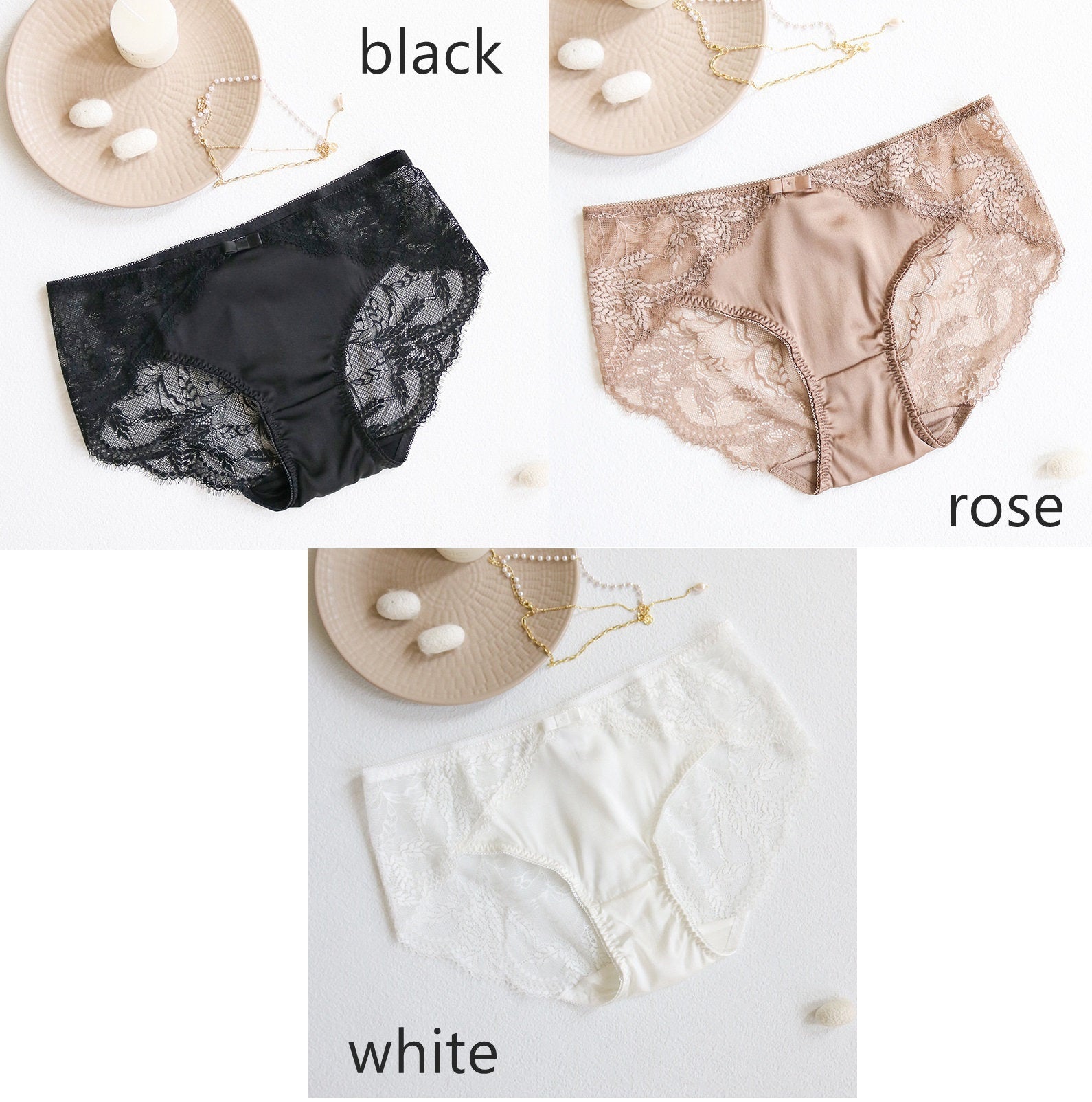 French Style Silk Lace bra/Pantie - Awulook