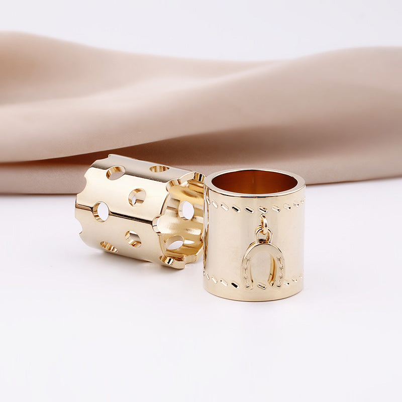 Genuine 18K Gold Plated Scarf Rings