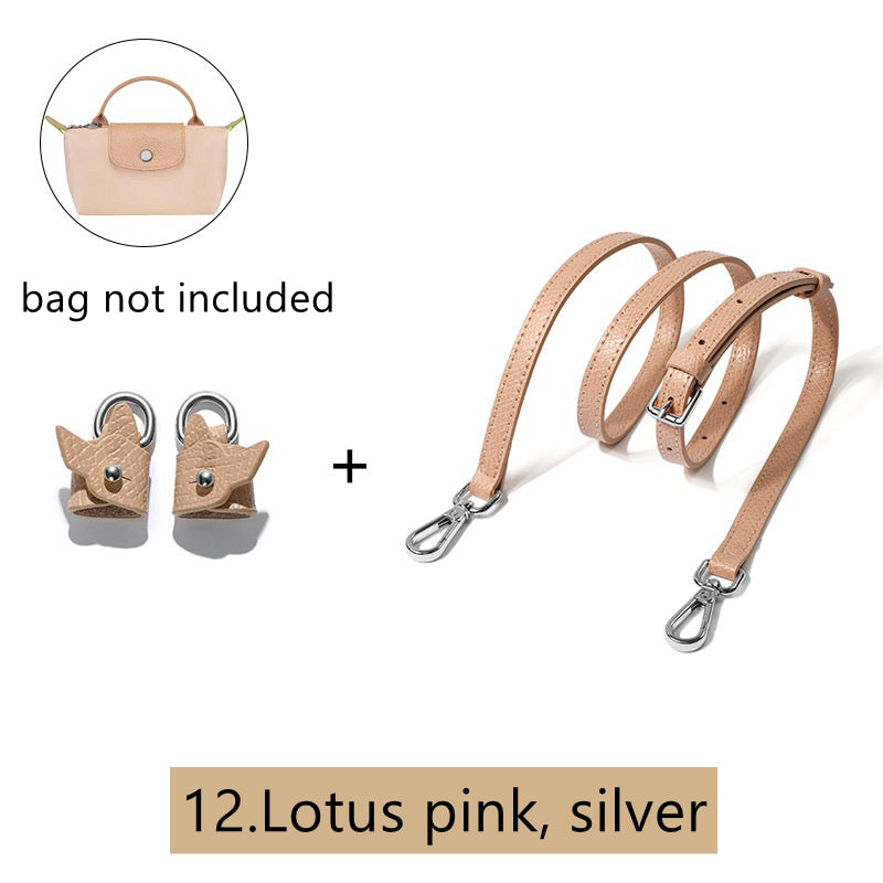 Adjustable Leather Crossbody strap+Conversion Kit for Le Pliage Pouch - Awulook