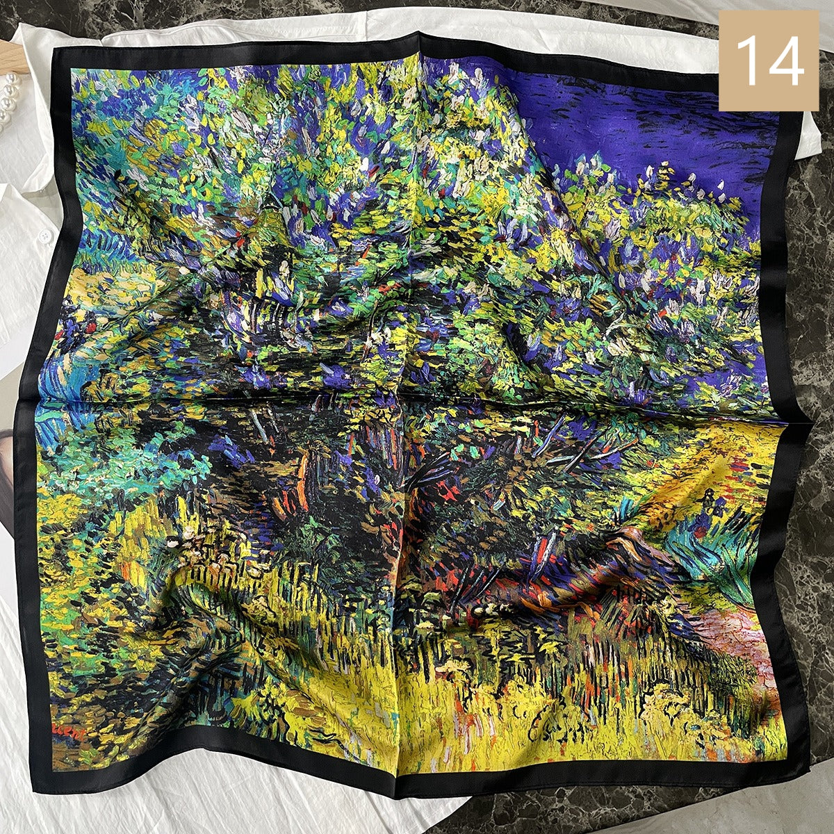 70cm Square Silk Scarves