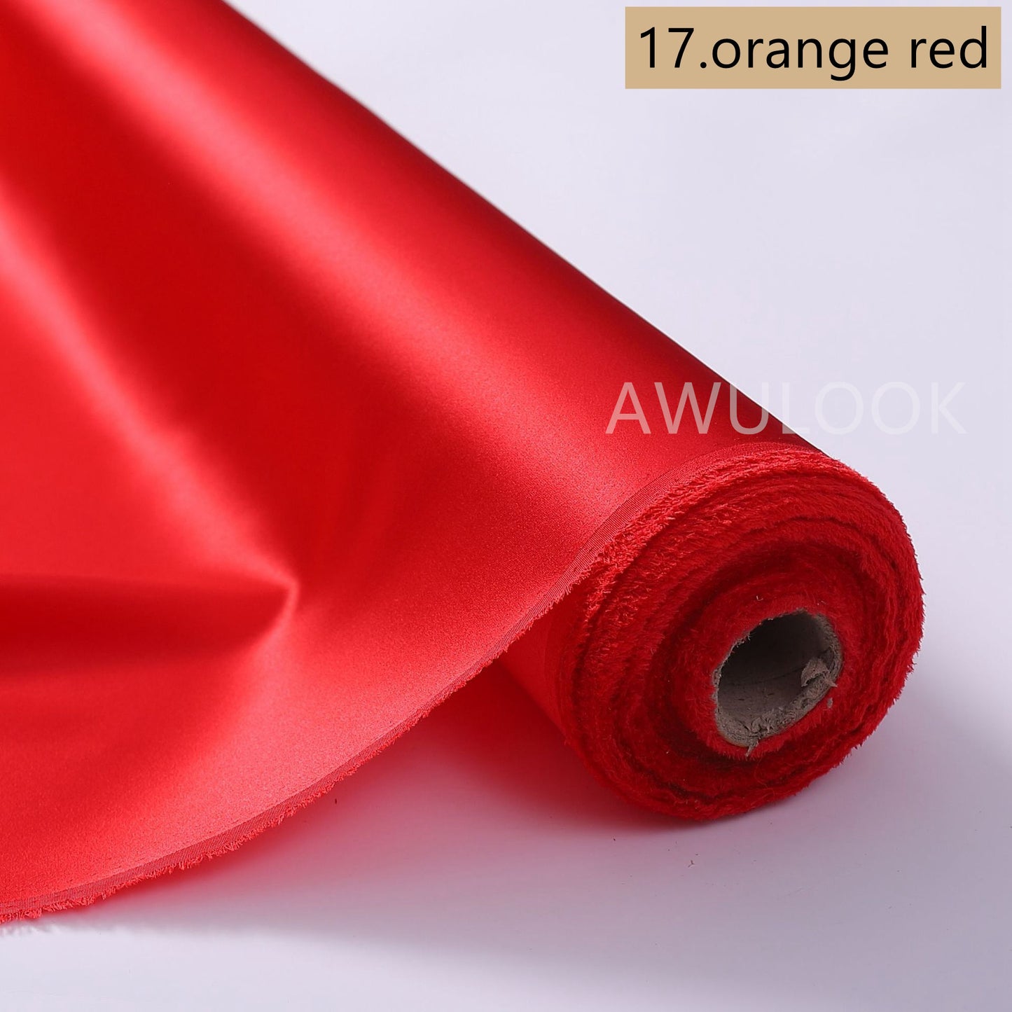 19Momme Stretch Silk Charmeuse, Width 140cm/55" - Awulook