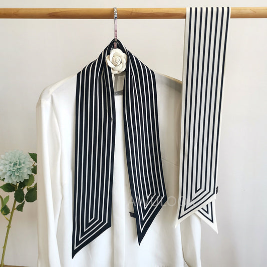 Silk CDC Scarf，120cm× 10cm