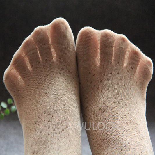 Women's Silk Mesh Socks, Summer Socks