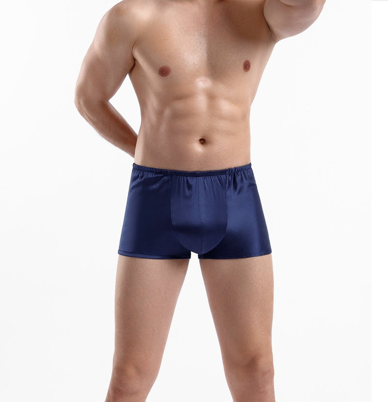 Boxer en soie pour hommes