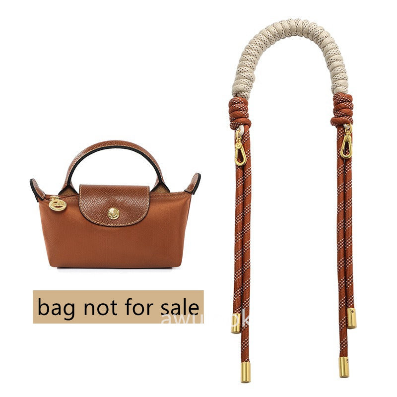 Braided Handle Strap for mini Evelyne/Le Pliage Bag