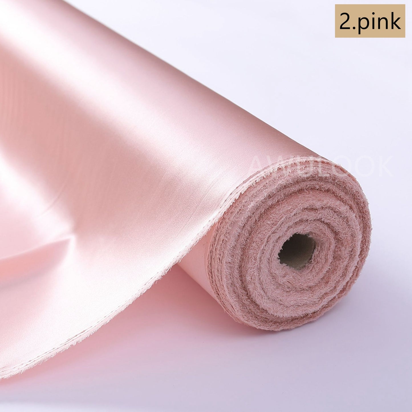 19Momme Stretch Silk Charmeuse, Width 140cm/55" - Awulook