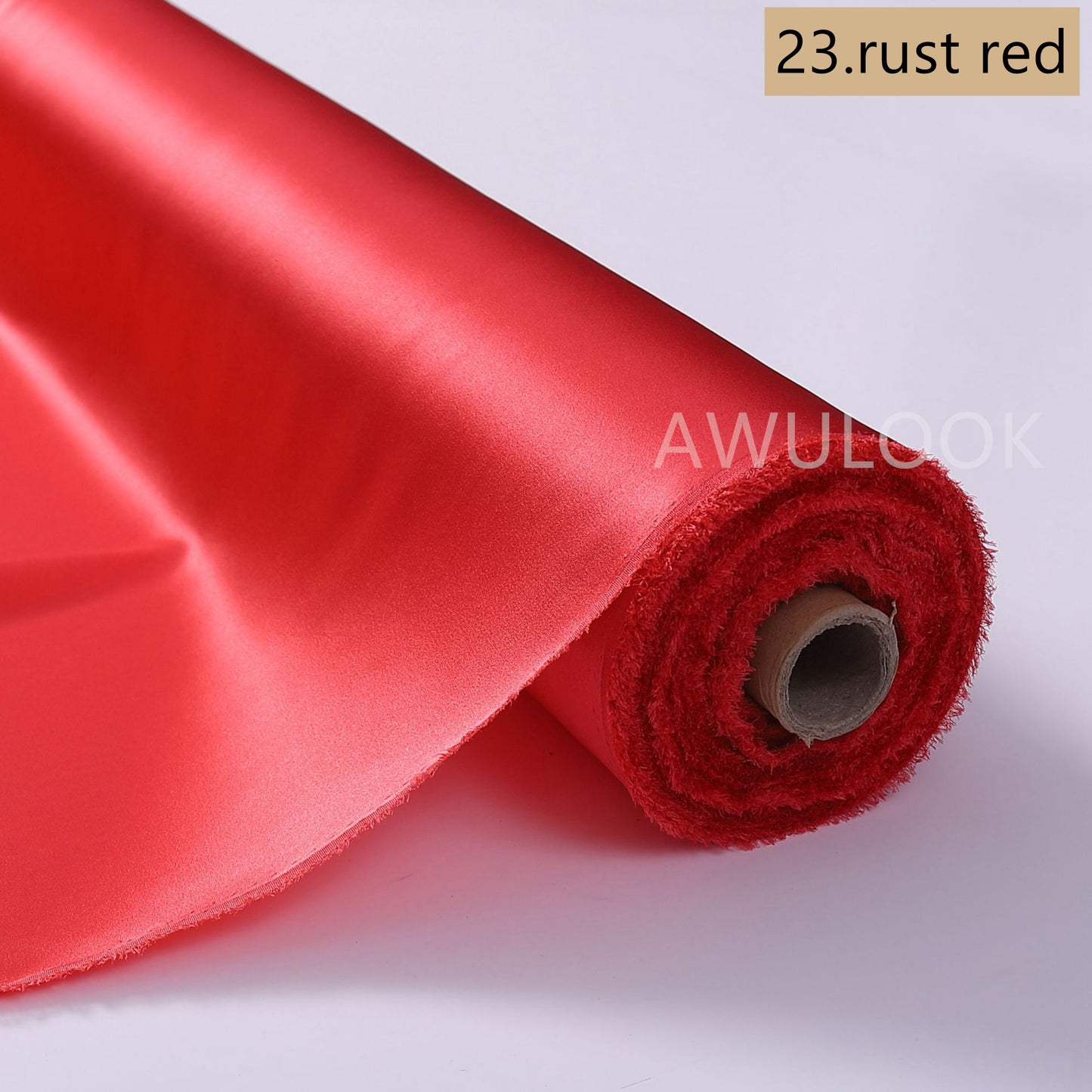 19Momme Stretch Silk Charmeuse, Width 140cm/55" - Awulook