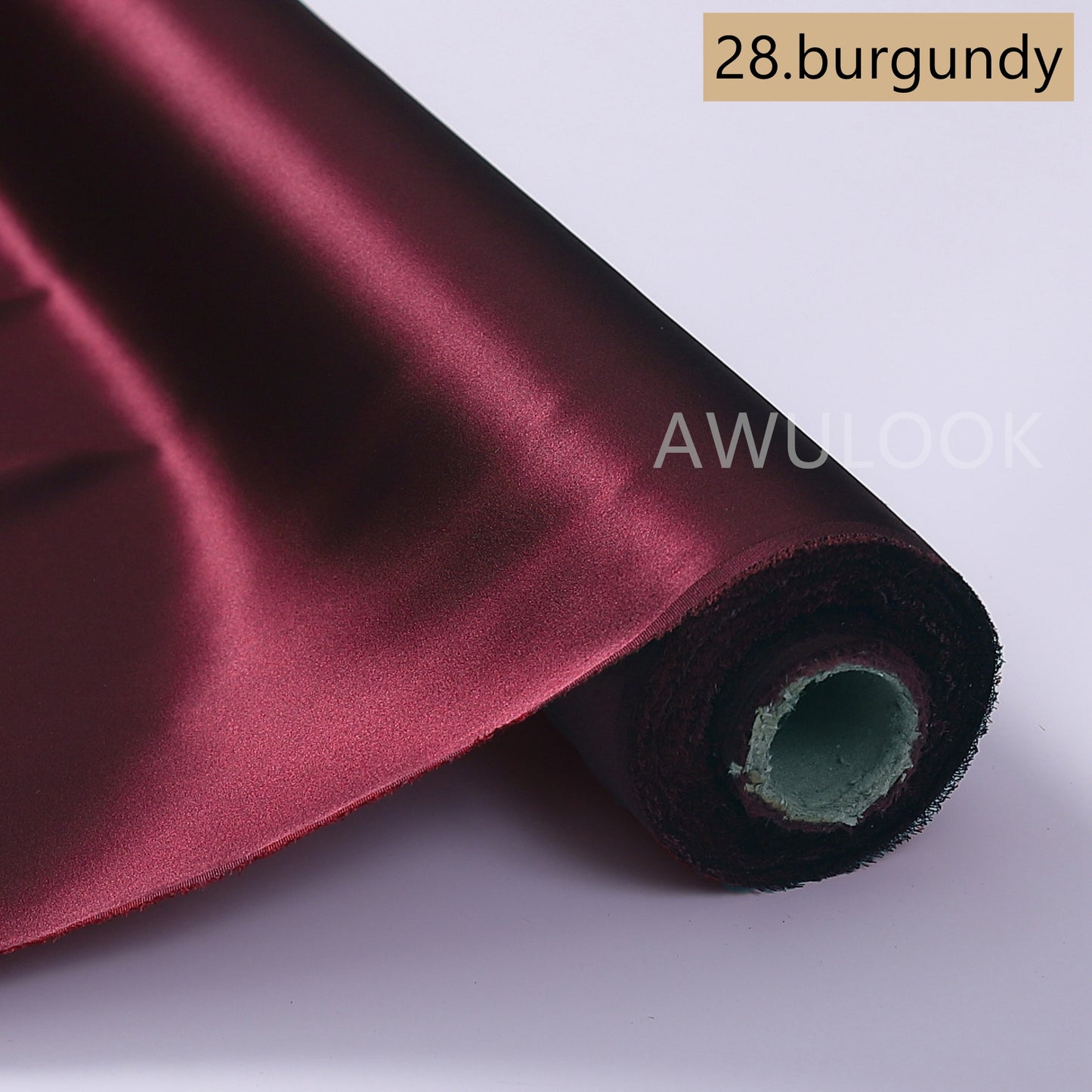 19Momme Stretch Silk Charmeuse, Width 140cm/55" - Awulook