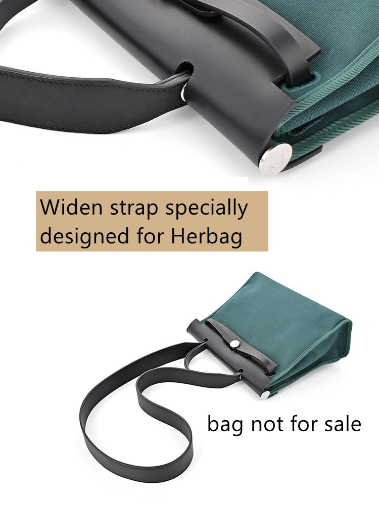 Sangle de sac à bandoulière en cuir Swift personnalisée/sangles de bandoulière pour Herbag