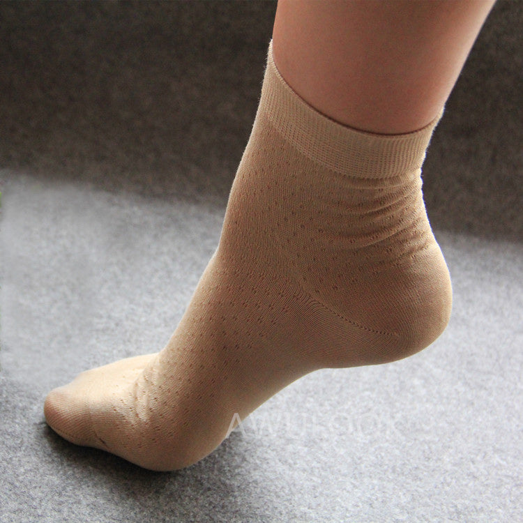 Women's Silk Mesh Socks, Summer Socks