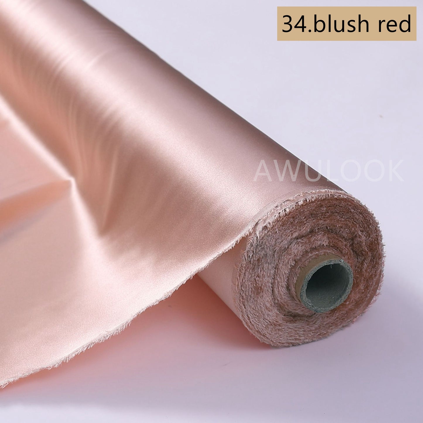 19Momme Stretch Silk Charmeuse, Width 140cm/55" - Awulook