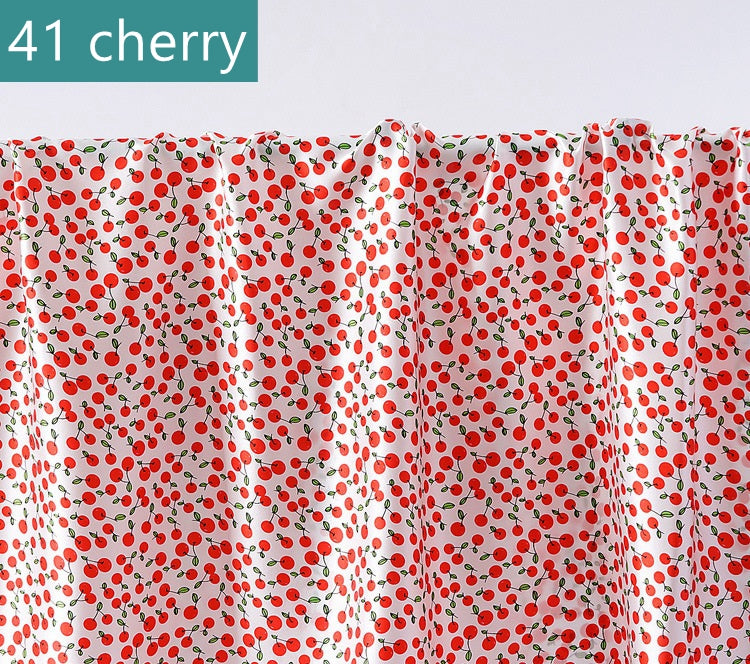 Printed Mulberry Silk Charmeuse Fabric