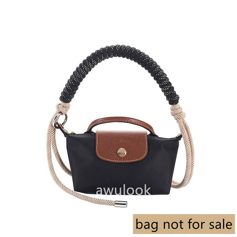 Braided Handle Strap for mini Evelyne/Le Pliage Bag