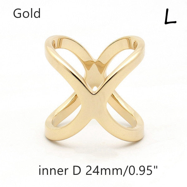 Genuine 18K Gold Plated Scarf Rings/ Buckles