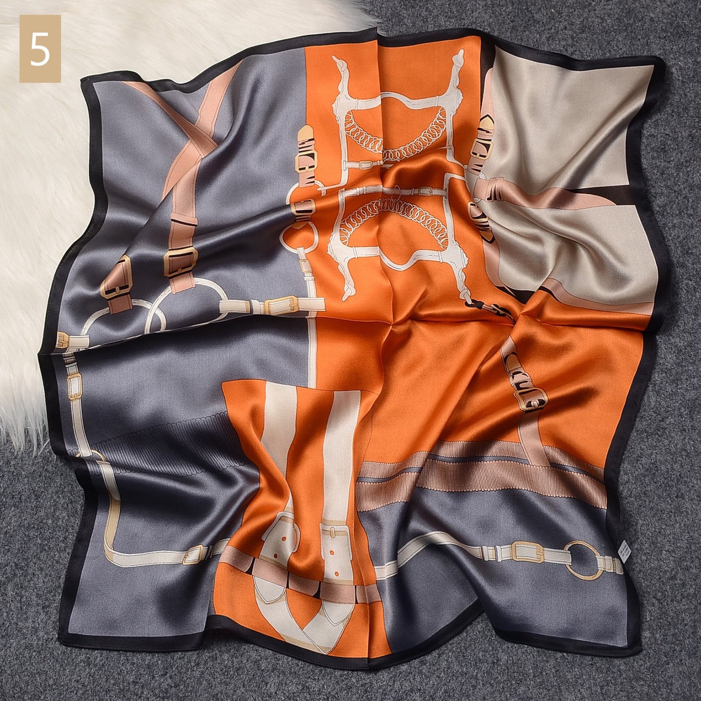 70cm Square Silk Scarves