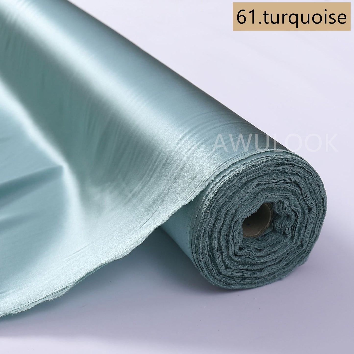 19Momme Stretch Silk Charmeuse, Width 140cm/55" - Awulook