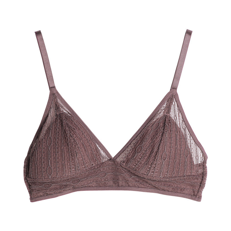 Soutien-gorge/culotte/ensemble en dentelle de soie pour femmes