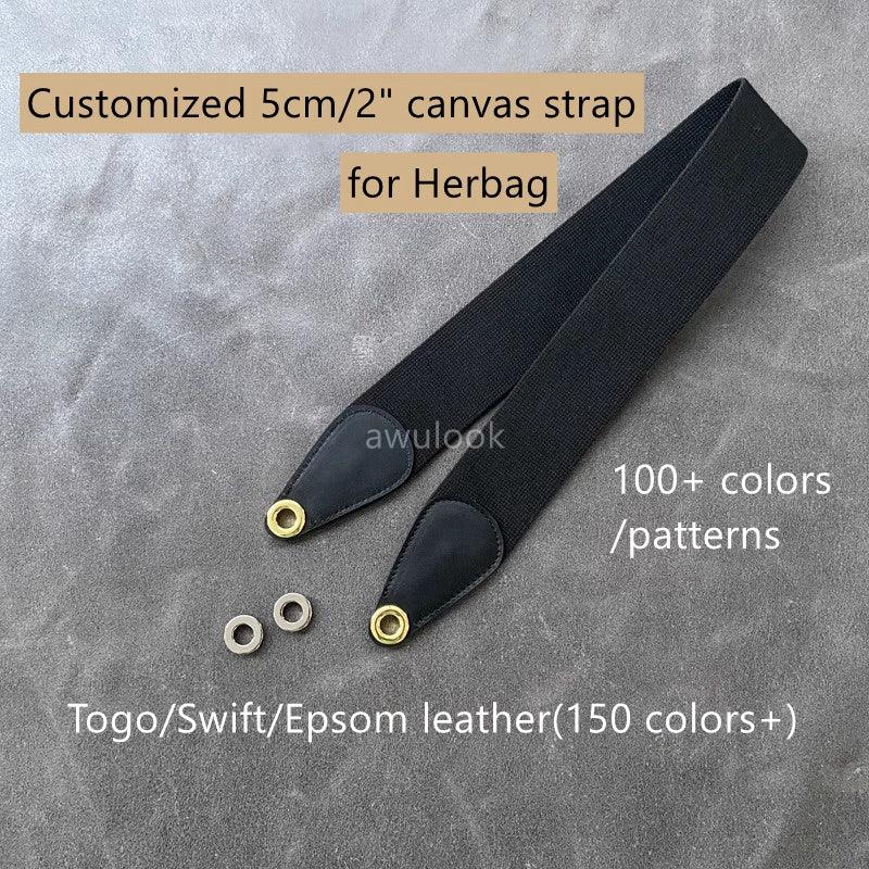 Customized 5cm/2" Widen Shoulder Strap for herbag