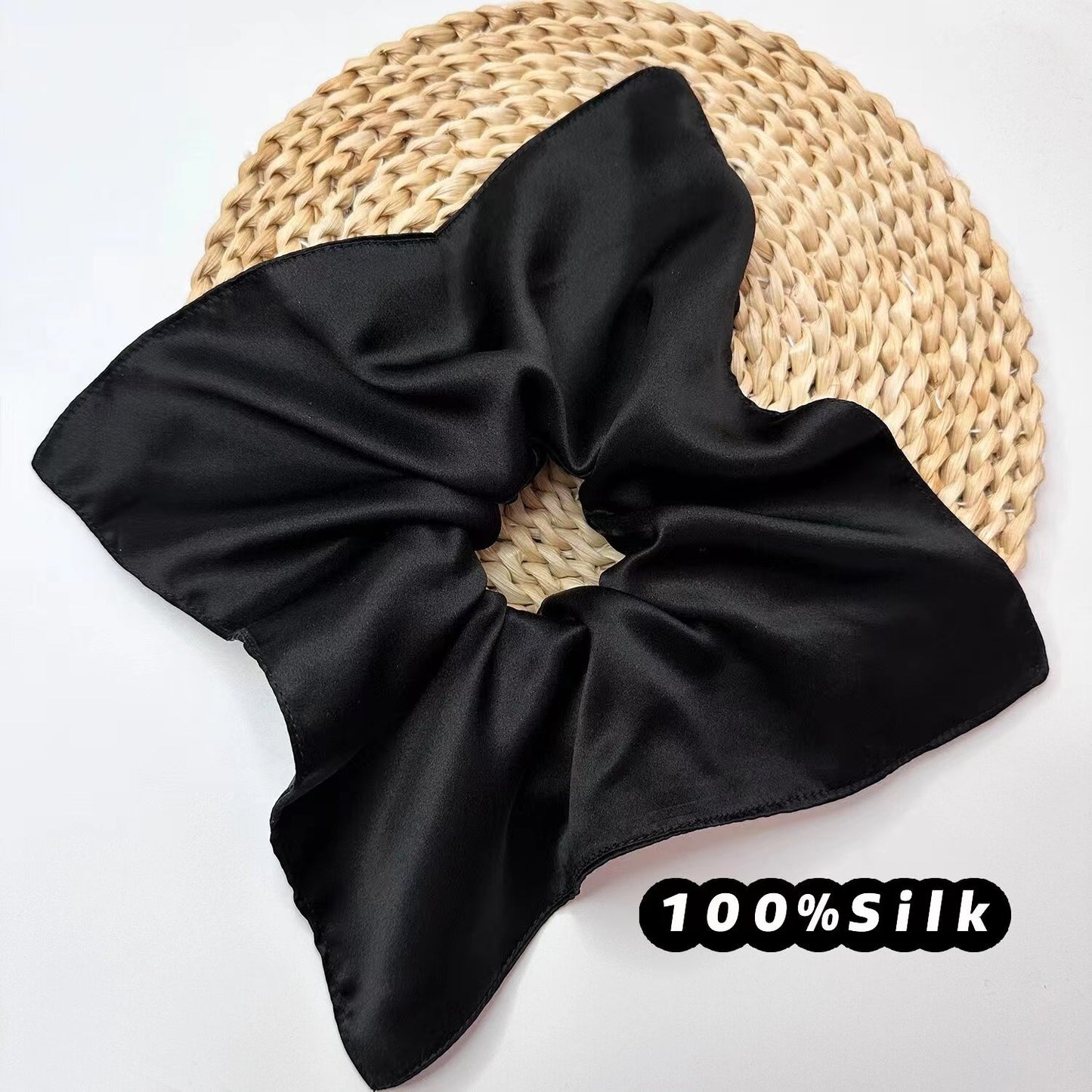 Windmill Silk Scrunchie