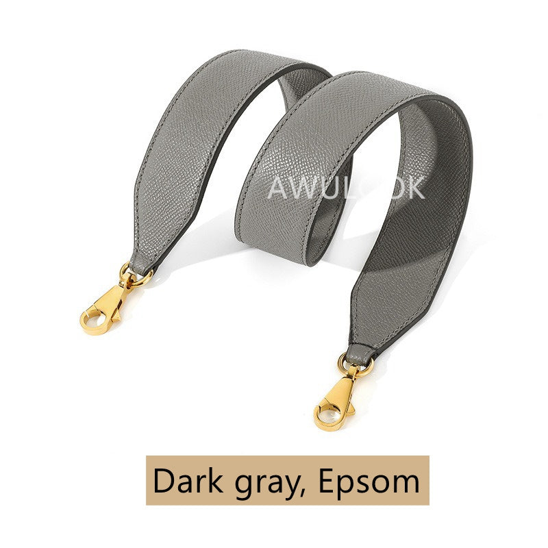 Epsom/Togo/Swift Leather Shoulder Strap for Kelly/Evelyne/2424 - Awulook