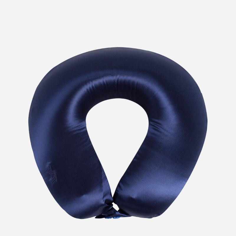 U-Shape Mulberry Silk Travel Neck Pillow /Eye Mask