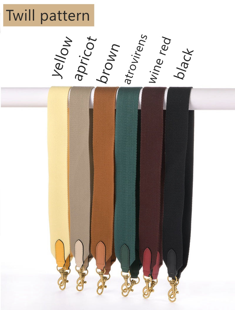 50mm Canvas bag strap for herbag- Solid colors