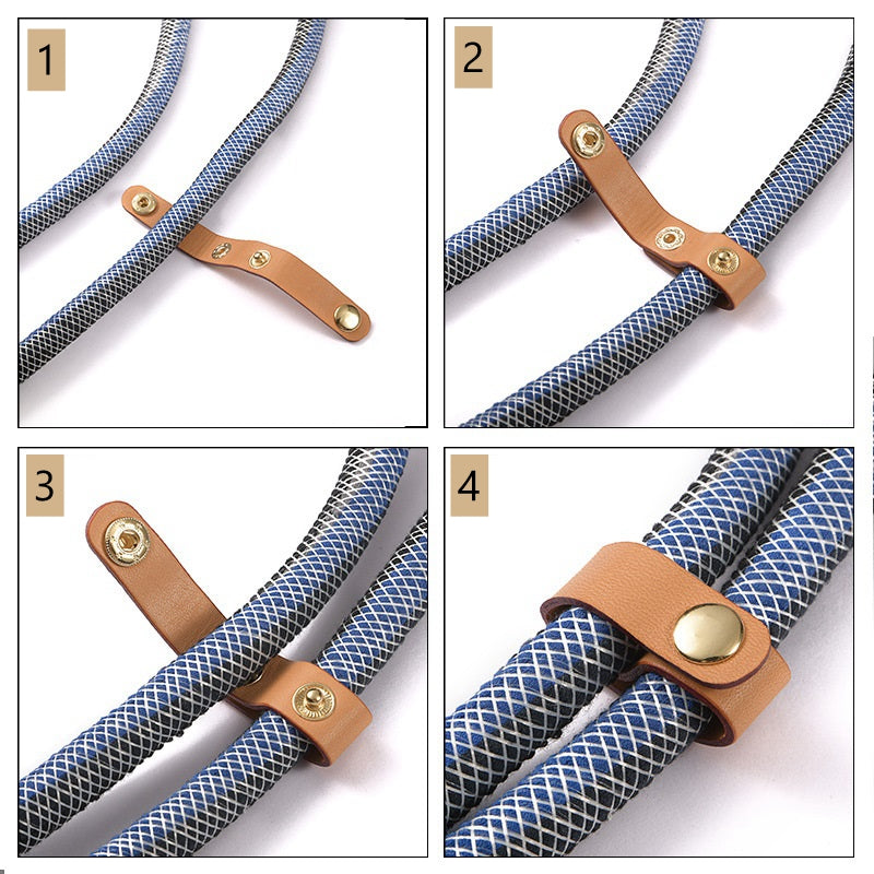 Leather Strap Adjust Buckle/Strap length adjuster - Awulook