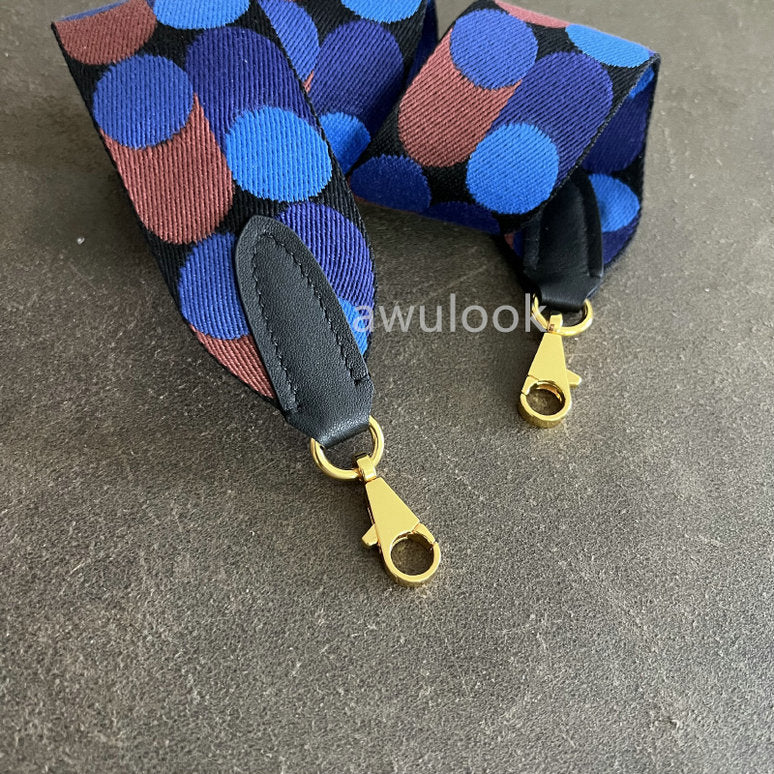 Customized 50mm Sangle Flipperball Bag Strap for kelly/evelyne