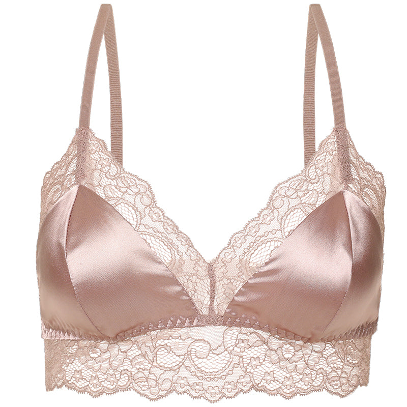 French Style Silk Lace bra/Pantie - Awulook