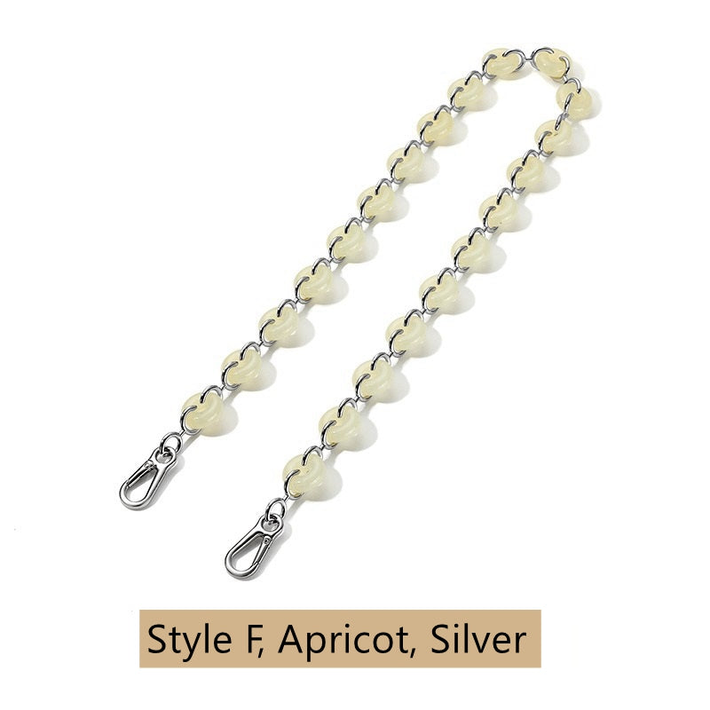 Acrylic Chain, Handle/Shoulder Strap for Evelyne