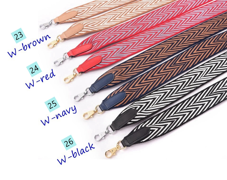 Customized 5cm/2" Sangle bag straps, 50 Colors+ - Awulook