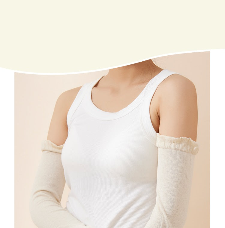 100% Mulberry Silk Arm Sleeves