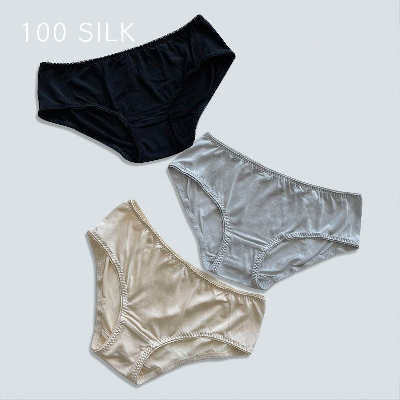 Skin-Friendly Women Silk Panties