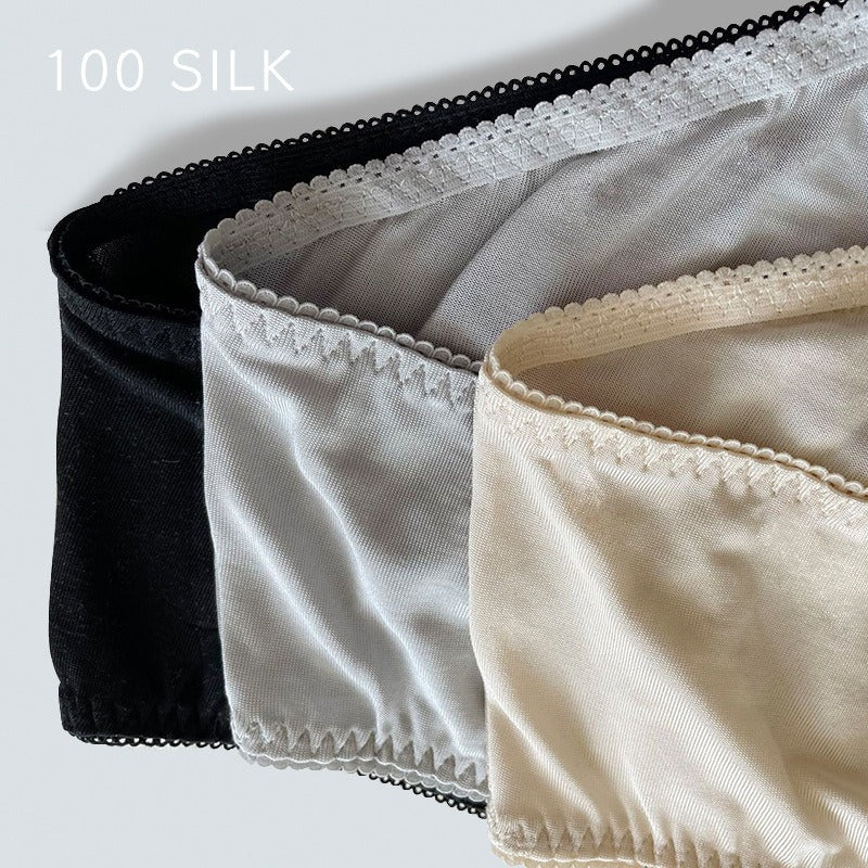 Skin-Friendly Women Silk Panties