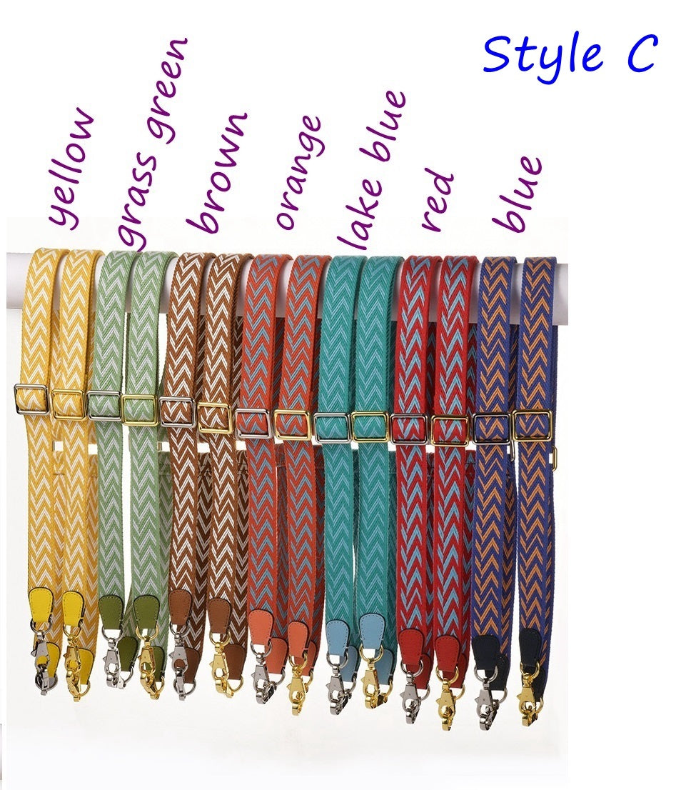 Adjustable 1"/25mm Sangle bag strap, 31 patterns