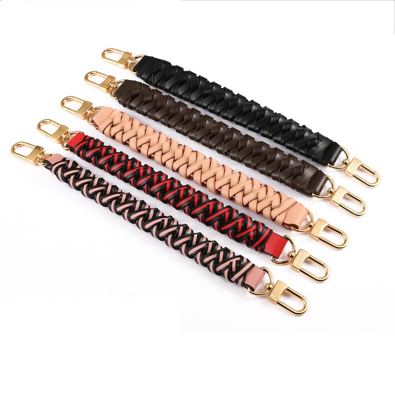 Braided Vachetta Leather Strap