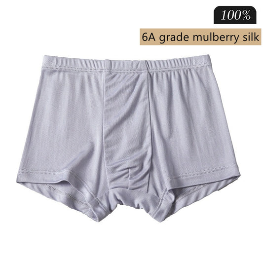 Boys 100% Mulberry Silk Boxer Short