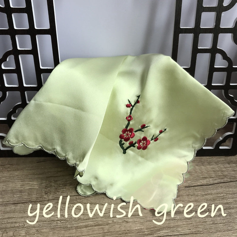 Suzhou Embroidered Silk Handkerchief