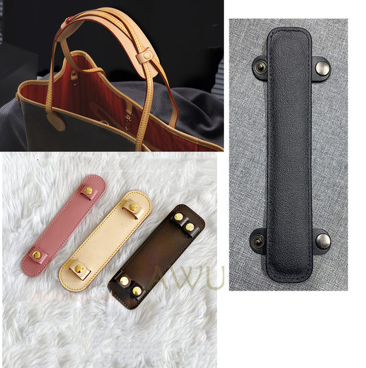 Customized Leather Shoulder Strap Pad, Anti-slip Back