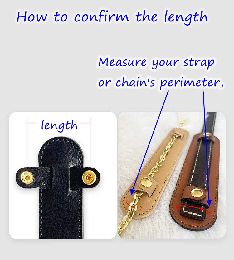 Customized Leather Shoulder Strap Pad for Neverfull