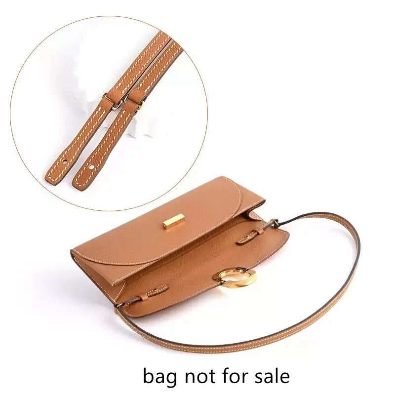 Customized Leather Shoulder Strap for Chaine d'Ancre To Go Wallet