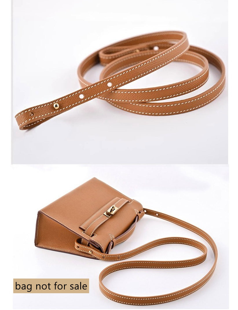 Customized Leather Crossbody/Shouler Straps for Kelly Pochette