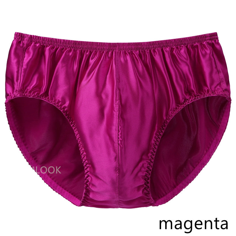 Men's 100% Silk Boxer, Oversize Knickers Lingerie