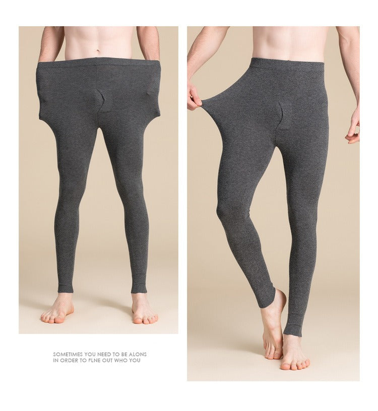 Men Silk Cashmere Leggings/Tight/Thermal Underwear