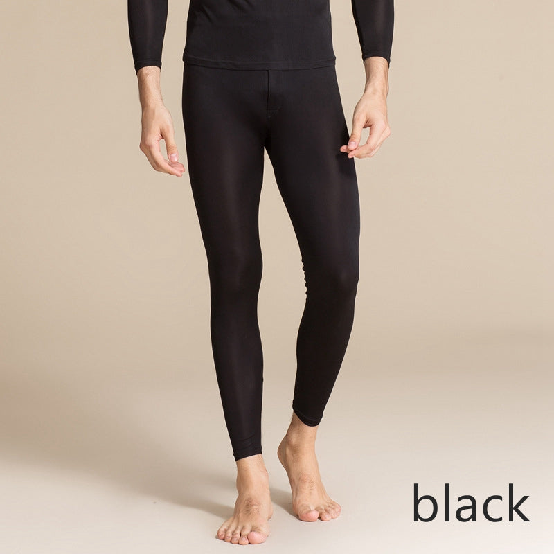 Men 100% Silk Leggings/Tight/Thermal Underwear