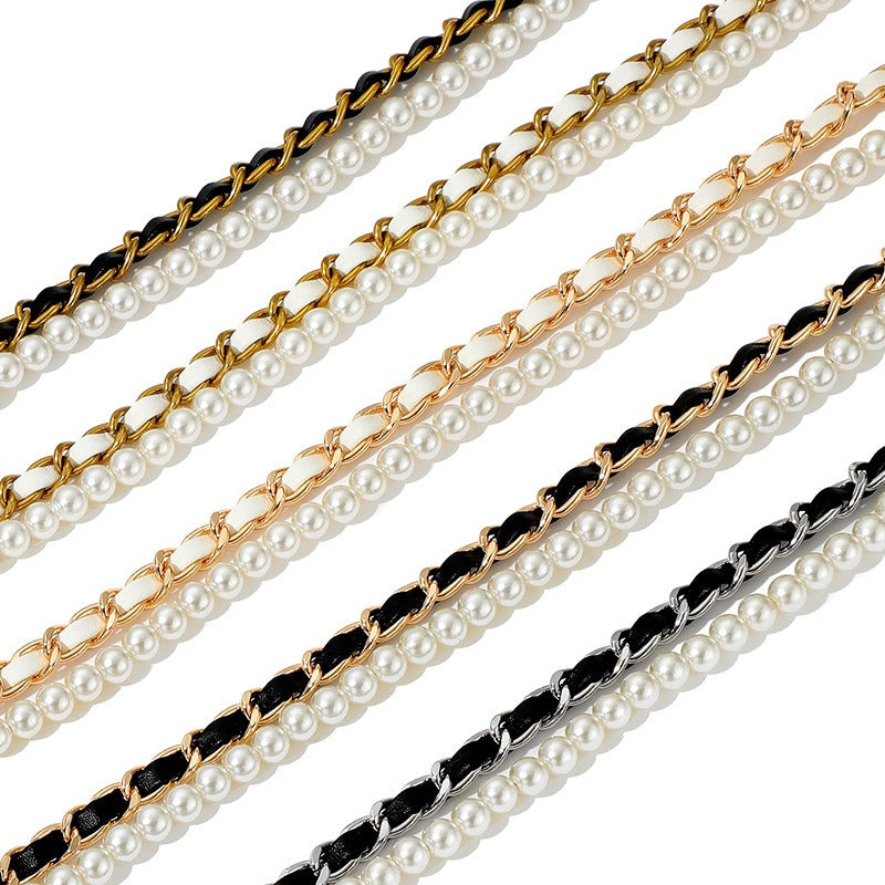 Pearl Chain Strap for Chanel 31 Clutch